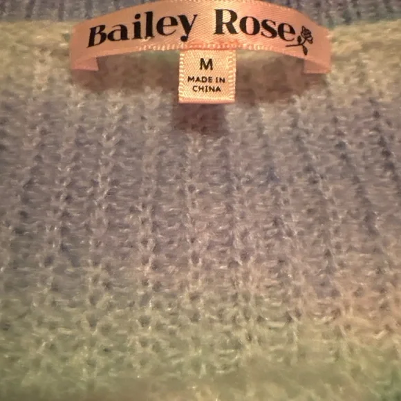 NWOT Bailey Rose Cardigan Sweater M - Picture 3 of 4